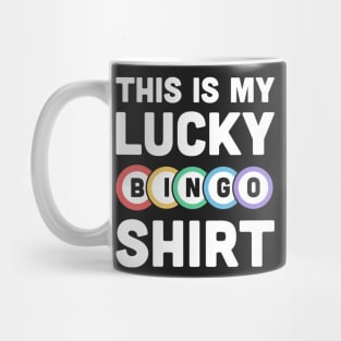 This Is My Lucky BINGO Shirt Mug